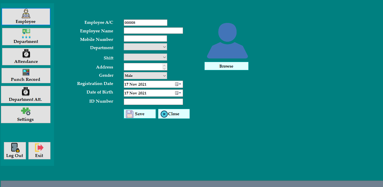Biometric Attendance System with Real-Time Data Collection