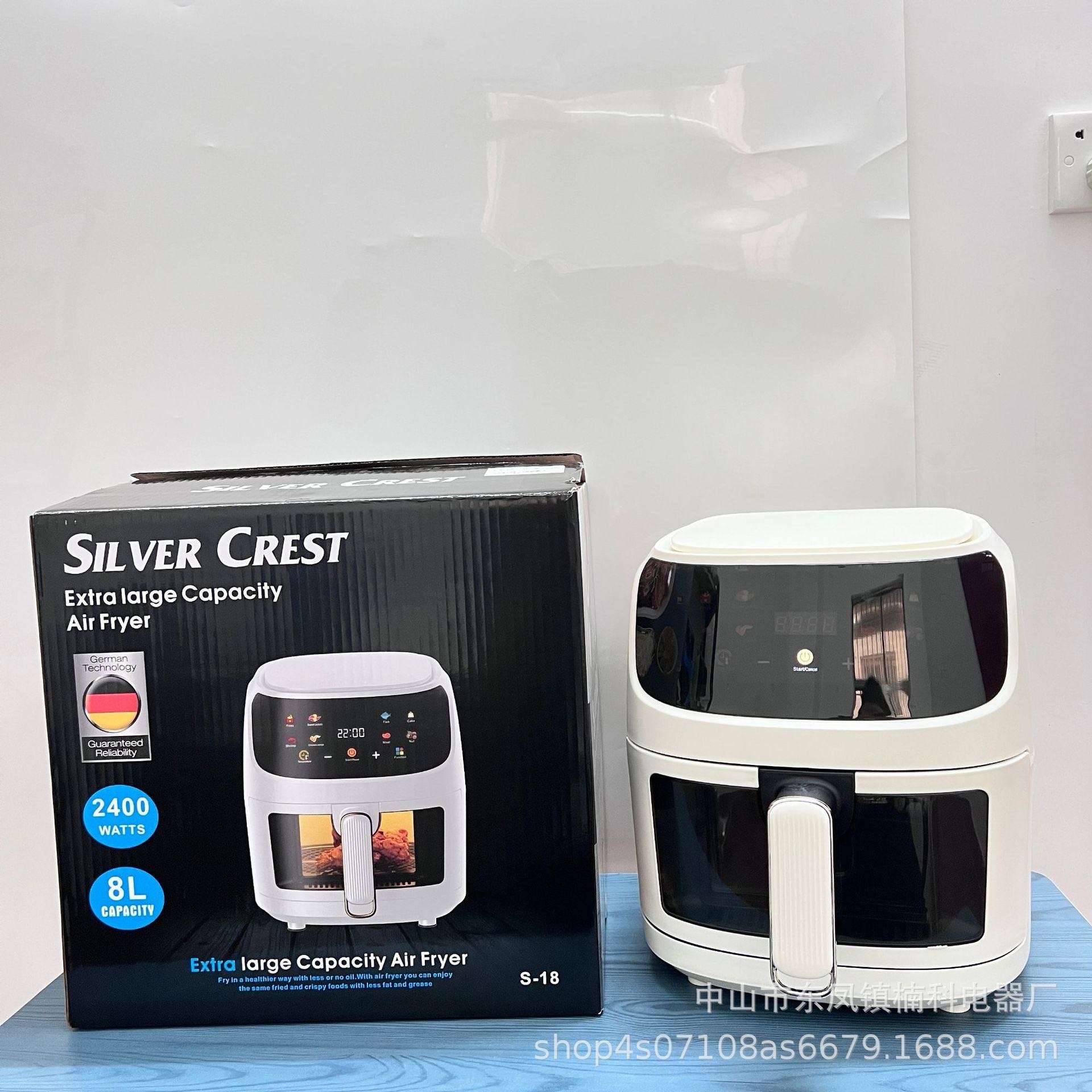 8L Transparent Airfryer