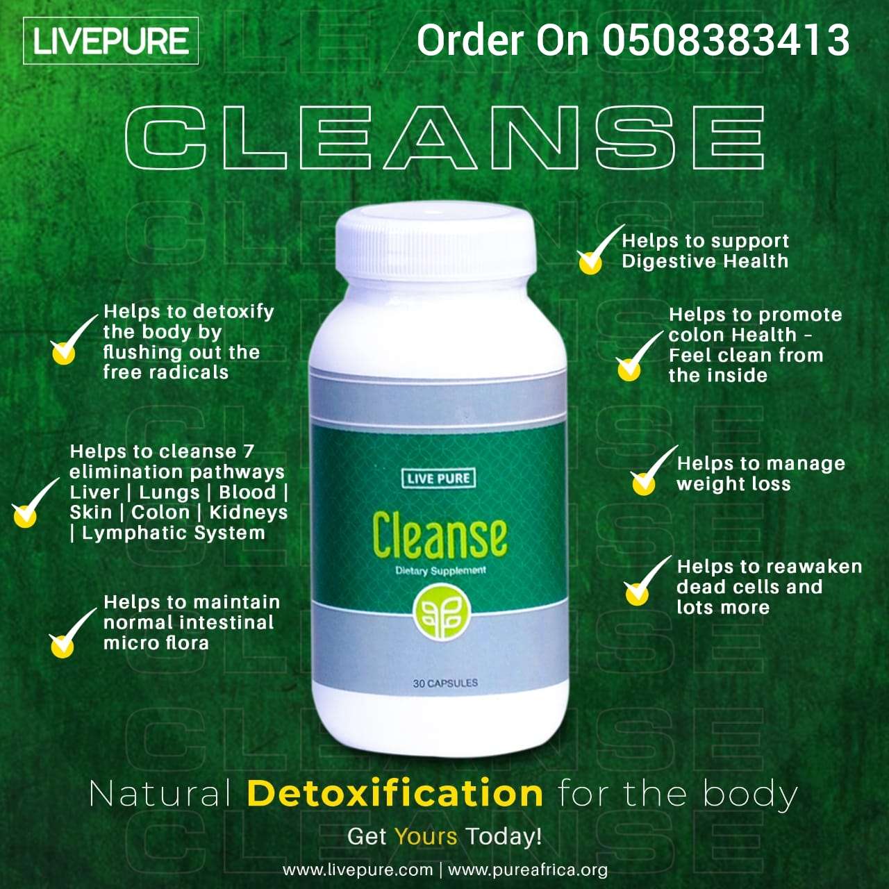 Live Pure, a dietary supplement